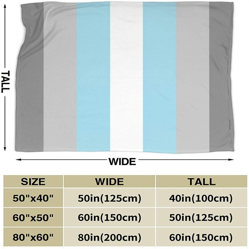 Demiboy Pride Flag Navajo Cubre Camara Green Throw Blanket 3D Print On Demand Sherpa Super Comfortable For Sofa Thin Quilt
